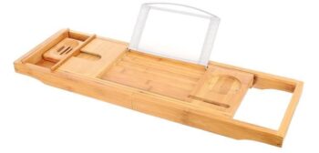 Vaňová polička nastaviteľná 75 - 112 cm