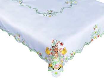 Veľkonočný obrus s jarným motívom Šírka: 130 cm | Dĺžka: 180 cm