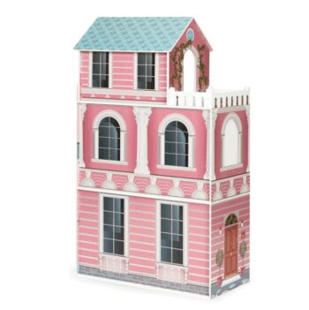 Veľký domček pre bábiky Barbie so súpravou nábytku