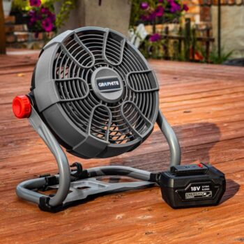 Ventilátor Energy + 18V batéria-sieťový 58G080 GRAPHITE