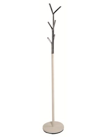 Moderný vešiak LENA v jednoduchom dizajne. Je vyrobený v kombinácii chróm a biela. Dostupné sú aj ďalšie vešiaky. Výška vešiaka je 174 cm. Dodávané v demonte.