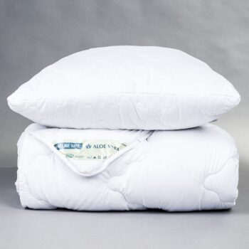 Vetro plus Set prikrývky a vankúše Natur Line - Aloe Vera, Calme 140x200 cm 70x90 cm