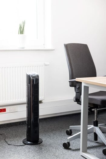 Vežový ventilátor NEO TOOLS 50 W