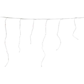 Vianočná LED reťaz s diaľkovým ovládaním Icicle 172 LED, farebná
