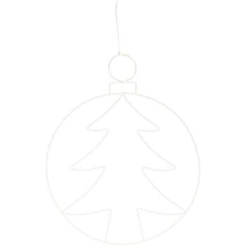 Vianočná závesná LED dekorácia Kerstball Tree 250 LED, 48 cm