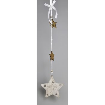 Vianočná závesná dekorácia Hviezda, 60 cm