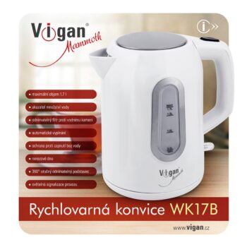 Vigan WK17B rýchlovarná kanvica