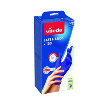 Vileda Safe Hands rukavice S/M 100 ks, S / M