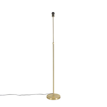 Vintage stojaca lampa nastaviteľná zlatá - Parte