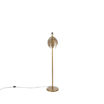 Vintage stojaca lampa zlatá 145 cm - Botanica