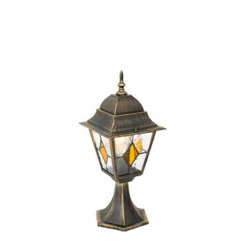 Vintage vonkajšia lampa svietnik starožitné zlato 45 cm - Antigua