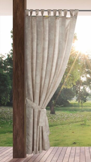 Vodeodolný záves do altánku s elegantným vzorom Šírka: 155 cm | Dĺžka: 240 cm