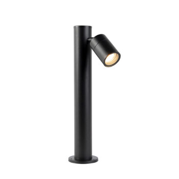 Vonkajšia lampa čierna 45 cm nastaviteľná IP44 - Solo