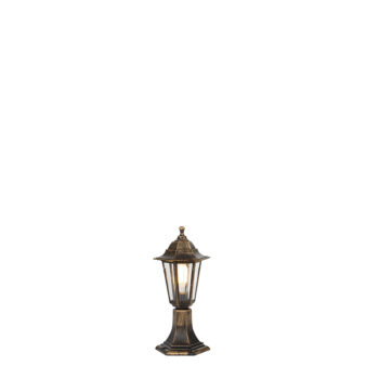 Vonkajšia lampa starožitné zlato 42 cm IP44 - New Haven