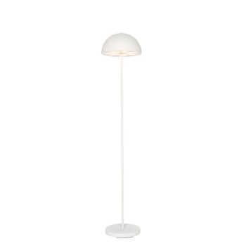 Vonkajšia stojaca lampa biela nabíjateľná 3-stupňovo stmievateľná - Keira