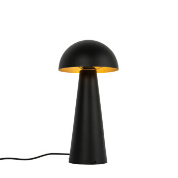 Vonkajšia stojaca lampa čierna 50 cm - Mushroom