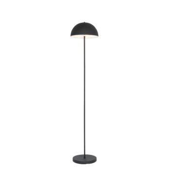 Vonkajšia stojaca lampa čierna nabíjateľná 3-stupňovo stmievateľná - Keira