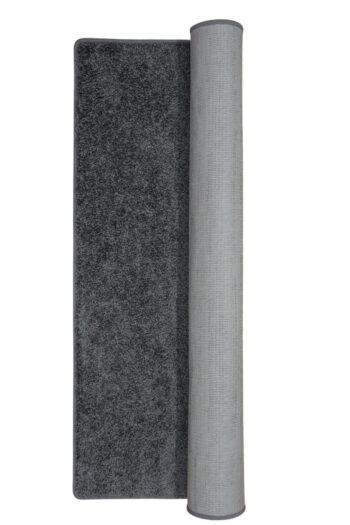 Vopi, Behúň na mieru Color Shaggy sivý, šíre 80 cm, šedá, obývacia izba