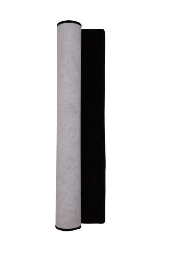 Vopi, Behúň na mieru Eton čierny 78, šíre 40 cm, čierna, chodba / predsieň
