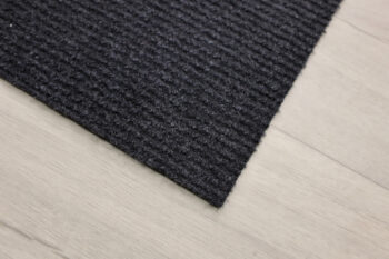Vopi, Behúň na mieru Quick step antracit, šíre 40 cm, šedá, chodba / predsieň