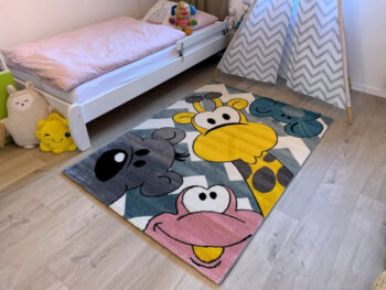 Vopi, Detský koberec Kiddo A1084 multi, 80x150, viacfarebná, detská izba