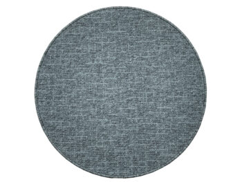Vopi, Kusový koberec Alassio modrošedý kruh, 80x80 (priemer) kruh, modrá, obývacia izba