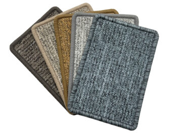 Vopi, Kusový koberec Alassio modrošedý štvorec, 250x250, modrá, detská izba