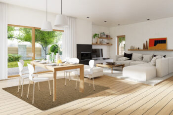 Vopi, Kusový koberec Alassio zlatohnedý štvorec, 200x200, hnedá, chodba / predsieň