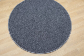 Vopi, Kusový koberec Astra šedá kruh, 100x100 (priemer) kruh, šedá, chodba / predsieň