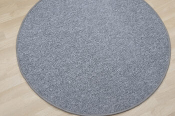Vopi, Kusový koberec Astra svetlo šedá kruh, 67x67 (priemer) kruh, šedá, chodba / predsieň