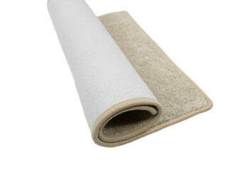 Vopi, Kusový koberec Capri Lux cream štvorec, 80x80, béžová, chodba / predsieň