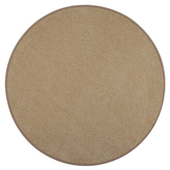 Vopi, Kusový koberec Eton béžový 70 kruh, 80x80 (priemer) kruh, béžová, detská izba