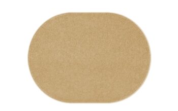 Vopi, Kusový koberec Eton béžový ovál, 120x170, béžová, detská izba