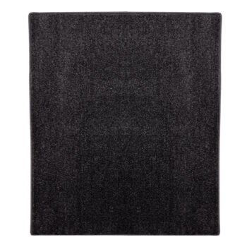 Vopi, Kusový koberec Eton čierny 78 štvorec, 150x150, čierna, chodba / predsieň