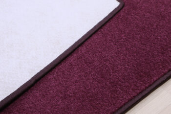 Vopi, Kusový koberec Eton fialový 48, 80x150, fialová, chodba / predsieň