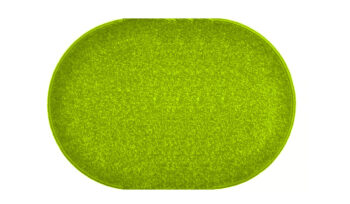 Vopi, Kusový koberec Eton zelený ovál, 57x120, zelená, detská izba