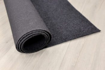 Vopi, Kusový koberec Quick step antracit, 140x200, šedá, chodba / predsieň