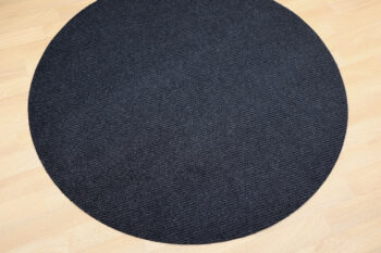 Vopi, Kusový koberec Quick step antracit kruh, 57x57 (priemer) kruh, šedá, chodba / predsieň