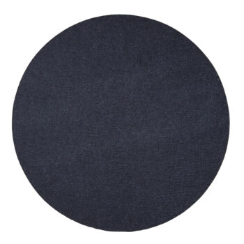 Vopi, Kusový koberec Quick step antracit kruh, 57x57 (priemer) kruh, šedá, chodba / predsieň