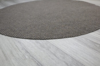 Vopi, Kusový koberec Quick step béžový kruh, 200x200 (priemer) kruh, béžová, chodba / predsieň