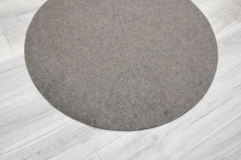 Vopi, Kusový koberec Quick step béžový kruh, 80x80 (priemer) kruh, béžová, chodba / predsieň