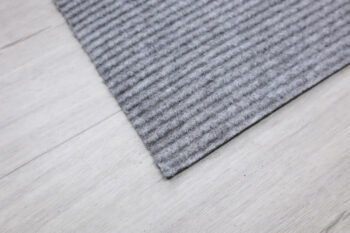 Vopi, Kusový koberec Quick step šedý štvorec, 100x100, šedá, chodba / predsieň