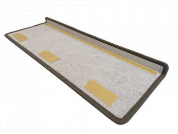 Vopi Nášľapy na schody Alassio šedé obdĺžnik, samolepiaci - 25x80 obdĺžnik (rozmer vrátane ohybu)