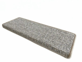 Vopi Nášľapy na schody Alassio šedobéžové obdĺžnik, samolepiaci - 24x65 obdĺžnik (rozmer vrátane ohybu)