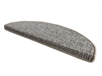 Vopi Nášľapy na schody Alassio šedobéžové polkruh, samolepiaci - 24x65 polkruh (rozmer vrátane ohybu)