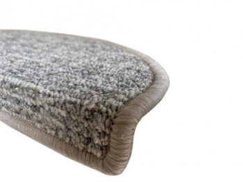 Vopi Nášľapy na schody Alassio šedobéžové polkruh, samolepiaci - 24x65 polkruh (rozmer vrátane ohybu)