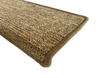 Vopi Nášľapy na schody Alassio zlatohnedé obdĺžnik, samolepiaci - 25x80 obdĺžnik (rozmer vrátane ohybu)