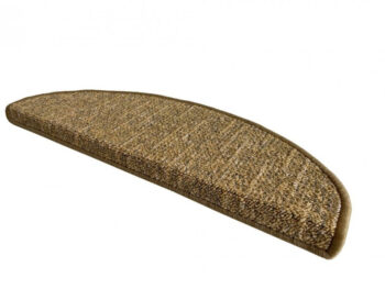 Vopi Nášľapy na schody Alassio zlatohnedé polkruh, samolepiaci - 28x65 polkruh (rozmer vrátane ohybu)