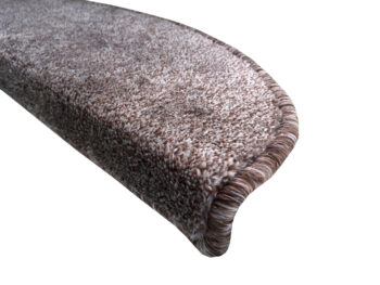 Vopi Nášľapy na schody Apollo Soft béžový polkruh - 28x65 polkruh (rozmer vrátane ohybu)