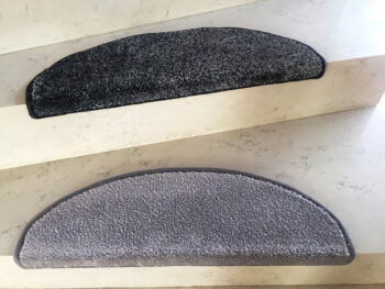 Vopi Nášľapy na schody Apollo Soft béžový polkruh - 28x65 polkruh (rozmer vrátane ohybu)